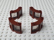 4 Lego Fensterrahmen gebogen