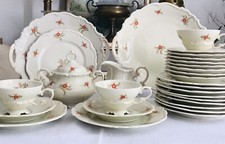 Antik Art Déco Edel Porzellan