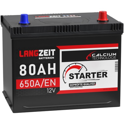 Langzeit asia autobatterie 12v - autobatterie,