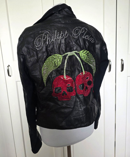 Philipp plein lederjacke - philipp,