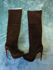 Clubwear Overknees Buffalo, Gr. 39,   Wildleder