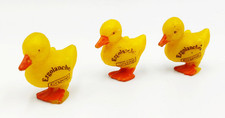 3 Ergee Ente Ergolanchen Werbefigur Rarität alt