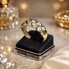 8k 333er Gold Ring Zirkonia