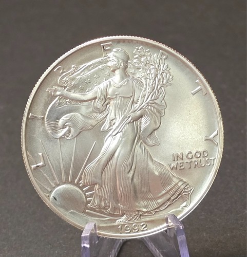 Usa dollar 1992 silver eagle - 1,