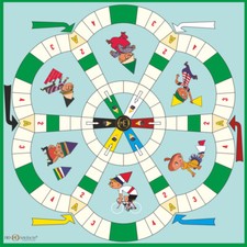 Hut auf Hut Spielfläche FOLIE selbst aufkleben ohne Spielverpackung +36 Hütchen