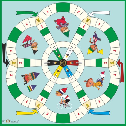 Hut auf spielfläche folie - hut,