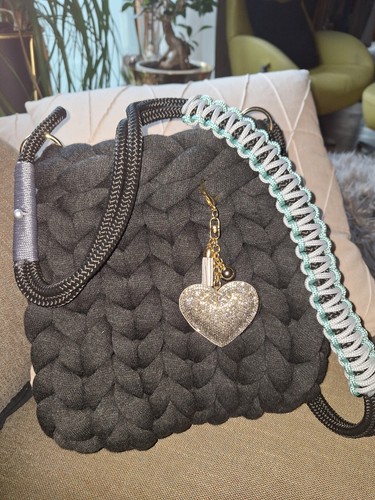 Grobstrick handtaschen - grobstrick,