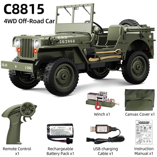 Jjrc c8815 jeep 4g - jjrc, 4wd