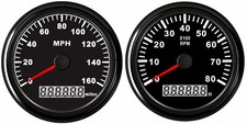 85mm gps speedo 160mph - gps,