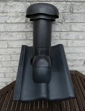 Lüfterpfanne Dunstrohr Sani-Lüfter, Klöber, geeignet f. Braas Doppel S, Kunstst.