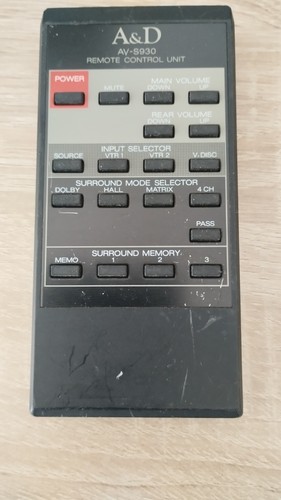 Akai fernbedienung av s930 - akai, av-s930