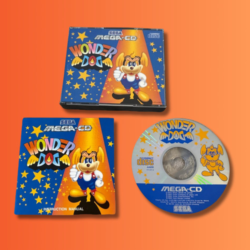 Wonder dog sega mega - dog,