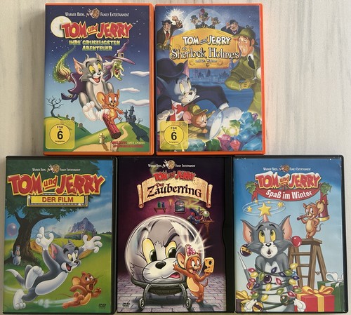 Konvolut dvds tom jerry - konvolut,