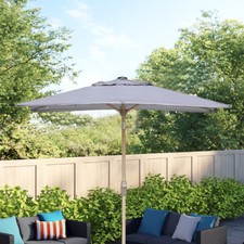 Alu Sonnenschirm Rechteckig