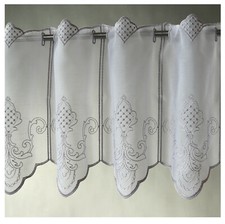 16cm breite Scheibengardine