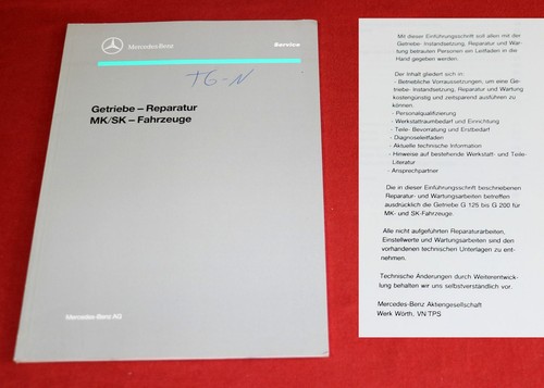 Mercedes lkw sk getriebe - mercedes,
