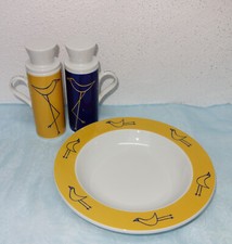 Arzberg Siegerdesign Cult Flying Object David Palterer Vogel blau Teile zur Wahl