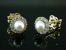 585 Gold  kleine Ohrstecker