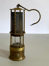 Alte Grubenlampe / Benzin-Wetterlampe, Fa. Wilhelm Seippel, Bochum