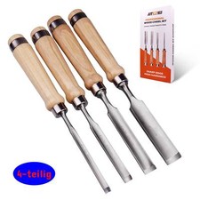 Hohlbeitel-Set CrV-Stahl