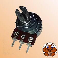 Poti Dreh Potentiometer 1k - 500k Ohm mono / stereo | linear / log | Pin / Öse 