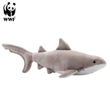 WWF Plüschtier Weißer Hai (33cm) lebensecht Kuscheltier Stofftier Shark Fisch
