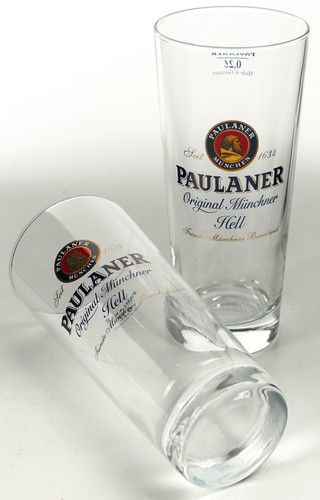 Paulaner weissbier glas - x,