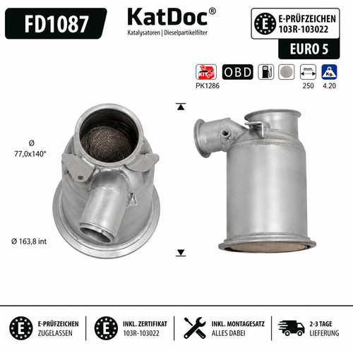 Dpf partikelfilter audi a3 - audi,