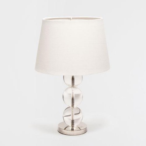 Kristalllampe mit drei kugeln - kristalllampe,