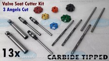 CHEVY 350 Small Block VENTILSITZFRÄSER SET 3 WINKELSCHNITT HARTMETALL...