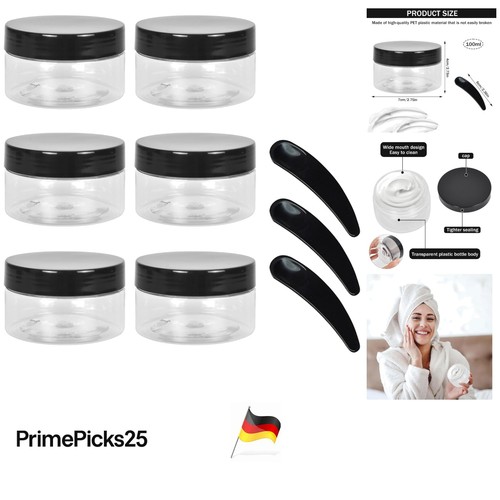 100ml kunststoffdosen - 6x,