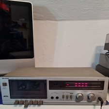 Sharp RT-100 Stereo Kassette Deck Metall Band - Gebraucht, Aktiv, Dolby System 