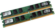 2x Kingston 1GB DDR2 667MHz