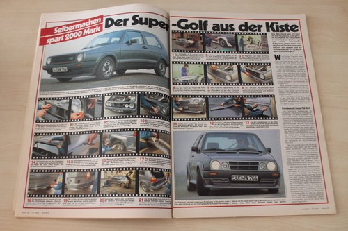 Auto bild 1986 golf gti - vw,