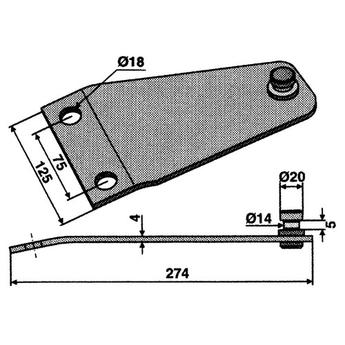 Faie klingenhalter passend - faie,