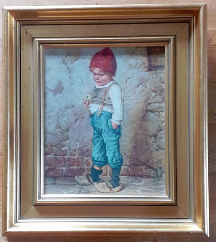 öldruck hansl von hermann - Öldruck, "hansl"