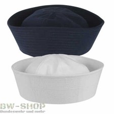 US NAVY SAILOR HAT BLAU & WEIß NEU MARINE MATROSENMÜTZE BOOTSMANN SEEMANN HUT