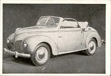 Wistü Sammelbild Nr. 36 - Ford Taunus-Spezial Cabriolet  - 1949