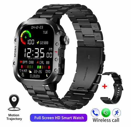 Military smartwatch herren mit - smartwatch,