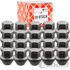 20x FEBI RADMUTTER KEGELBUND