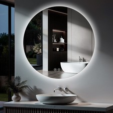 LED Badspiegel 60 cm/80cm