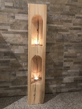 Windlicht Laterne  Altholz