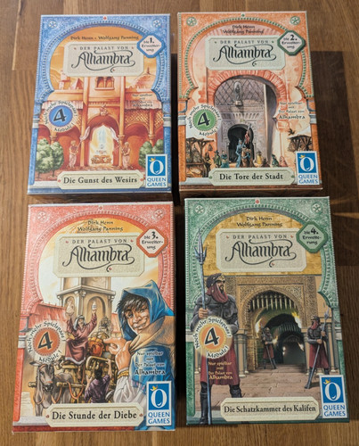 Der palast von alhambra - palast,
