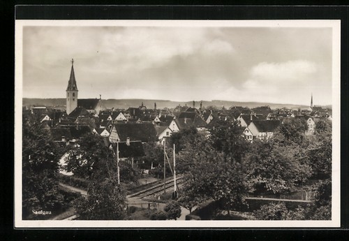Saulgau gesamtansicht aus der - saulgau,,