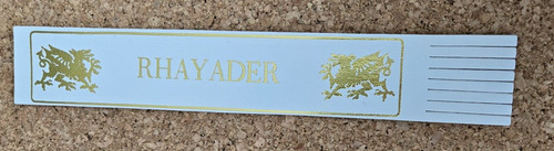 Rhayader lesezeichen - rhayader,