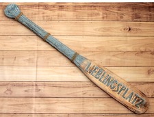 Deko Paddel aus Holz