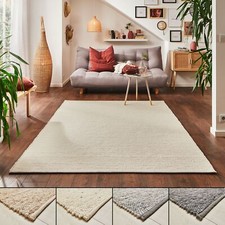 Steffensmeier Handwebteppich Rellenbach Neuseeland Schurwolle Fusselstopp