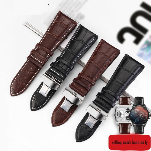 Echtleder uhrenarmband passend - echtleder,