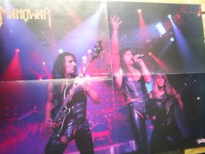 MANOWAR VINTAGE 90's POSTER A2
