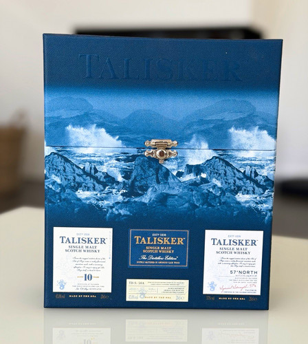 Talisker single malt whisky - single,